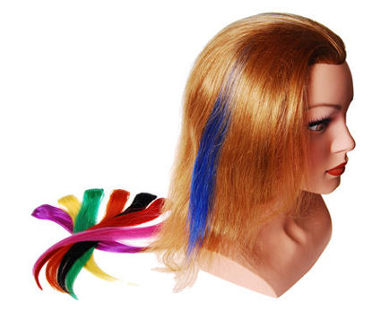 Billede af Easy-hair Color 1 clips 25 cm. Grøn