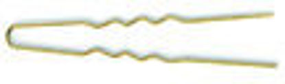 Billede af Hårnåle Usynlige 20 stk. Gylden 4,4 cm