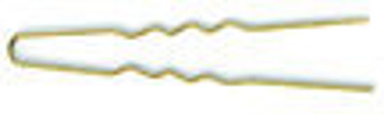 Billede af Hårnåle Usynlige 200 stk. Gylden 4,4 cm