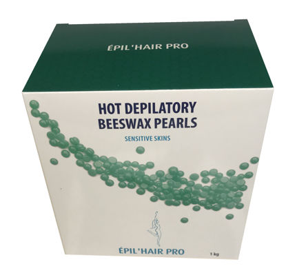 Billede af Epil Hot Depilatory Bivoks Grøn perler 1 kg.