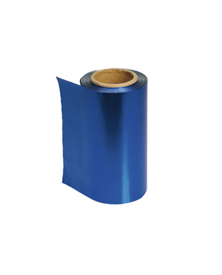 Billede af Folie BLÅ 12 cm 480 gr. 15 my 100 mtr.
