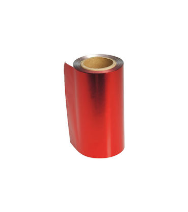 Billede af Folie rød 12 cm 480 gram 100 mtr.