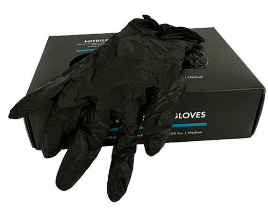 Billede af Handsker Nitrile Pudderfri Large 100 stk.